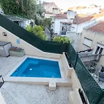 Flh Graca Charming Duplex With Small Pool 아파트 리스본